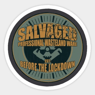 SALVAGED Ware Retro #1 Sticker